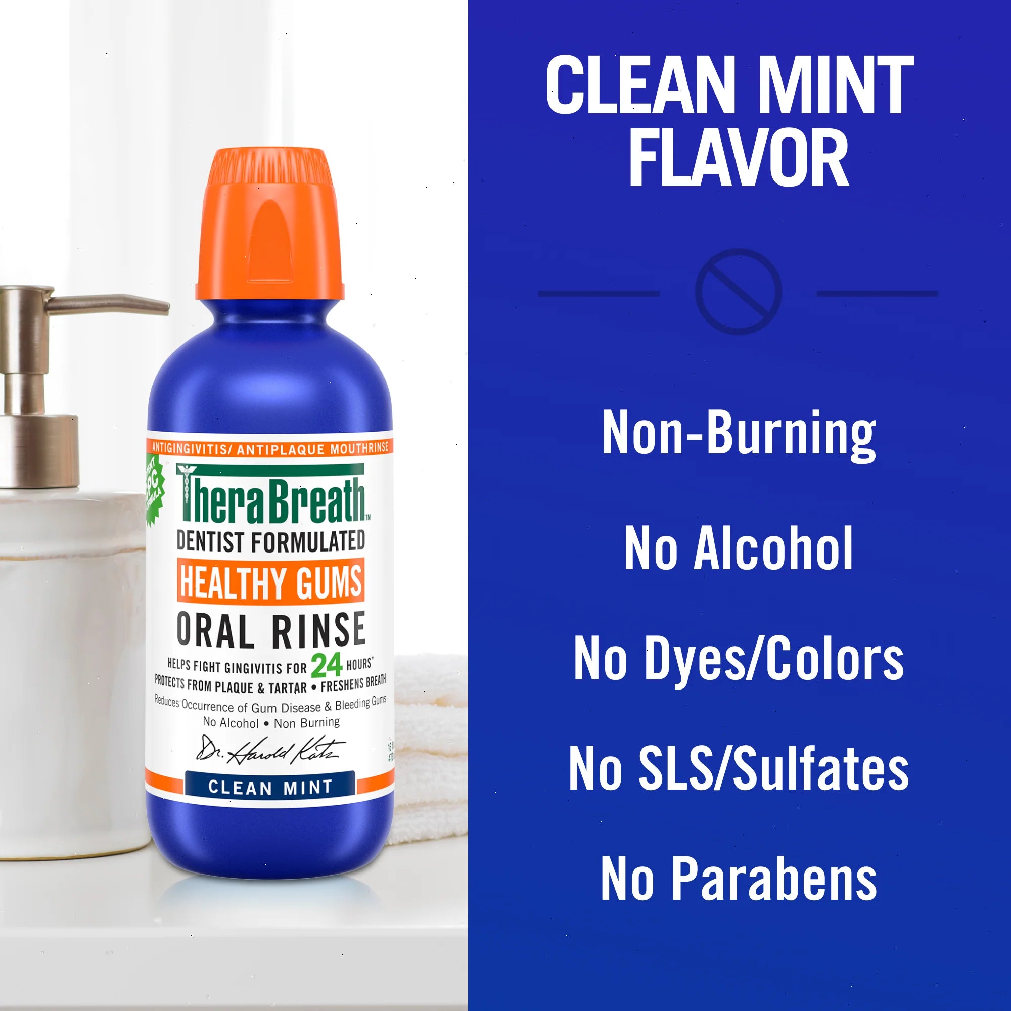Healthiest Gums TheraBreath Mouthwash Bundle - View 6