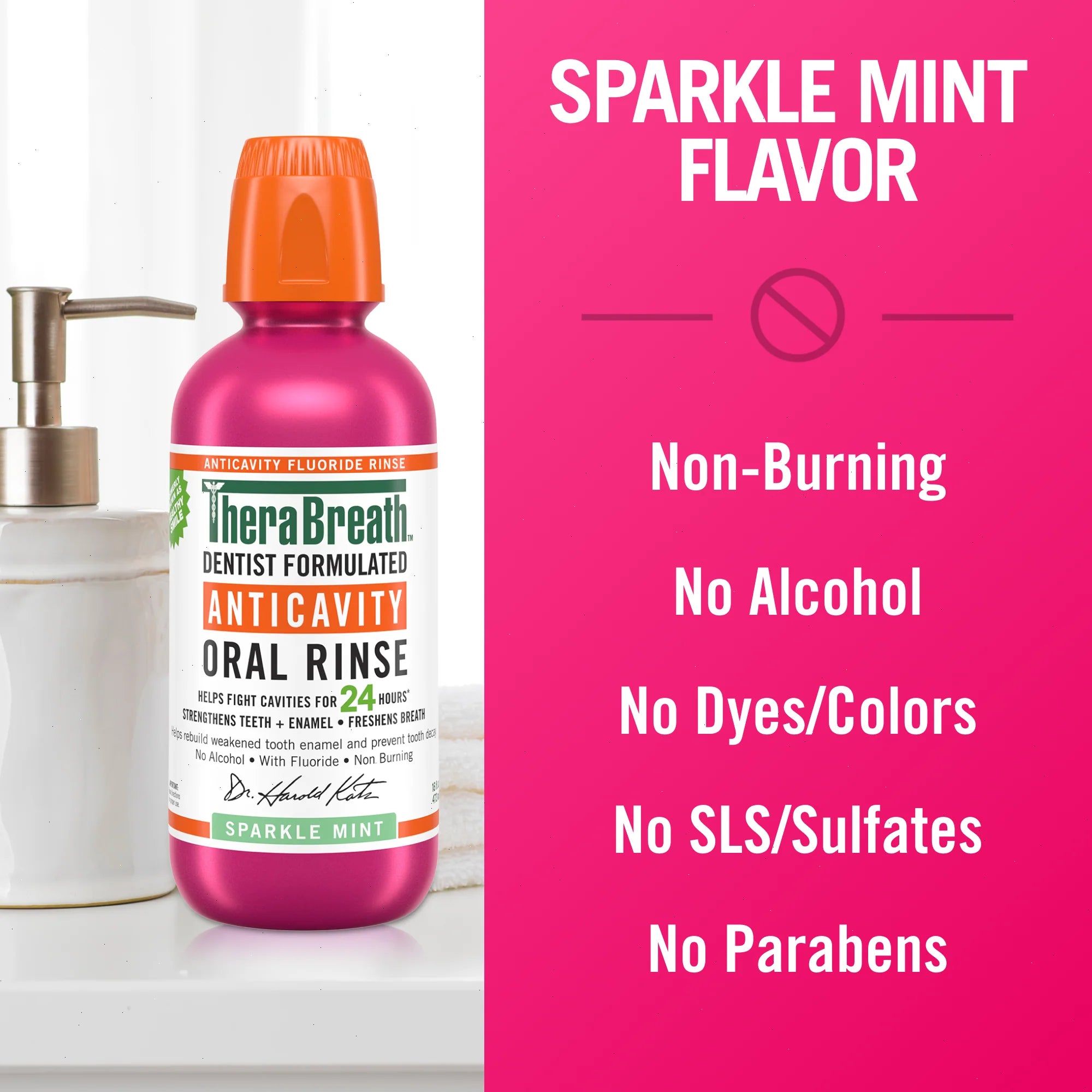 Healthiest Smile TheraBreath Mouthwash Bundle - View 5