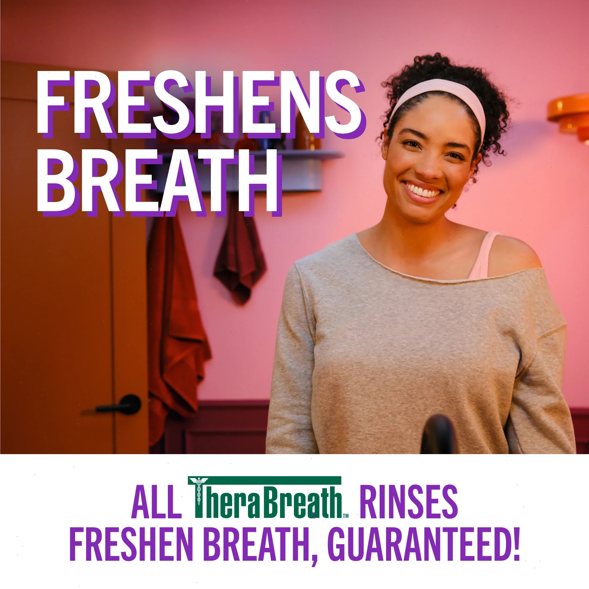 TheraBreath Complete Mouthwash, 6-in-1 Beneﬁts, Alcohol-Free, Revitalizing Mint - View 6