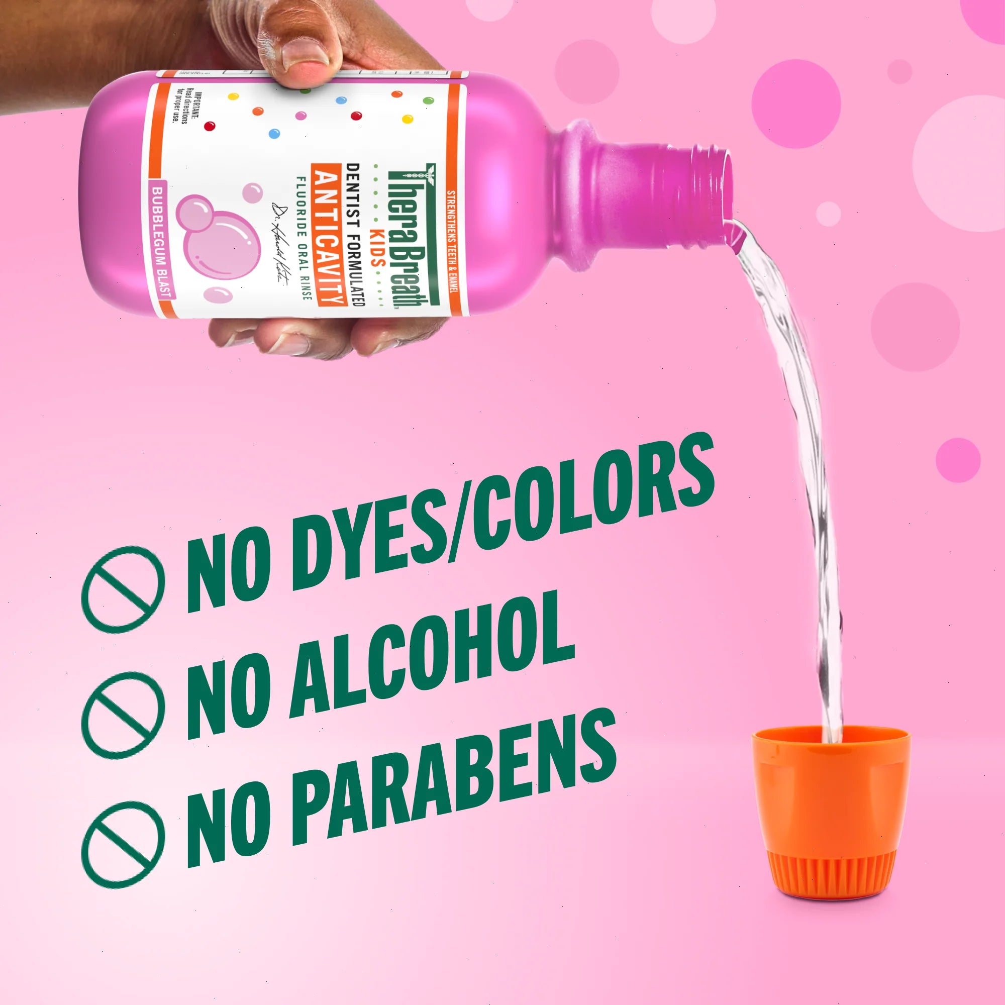 For Kids! Oral Rinse - Bubblegum Blast - View 3
