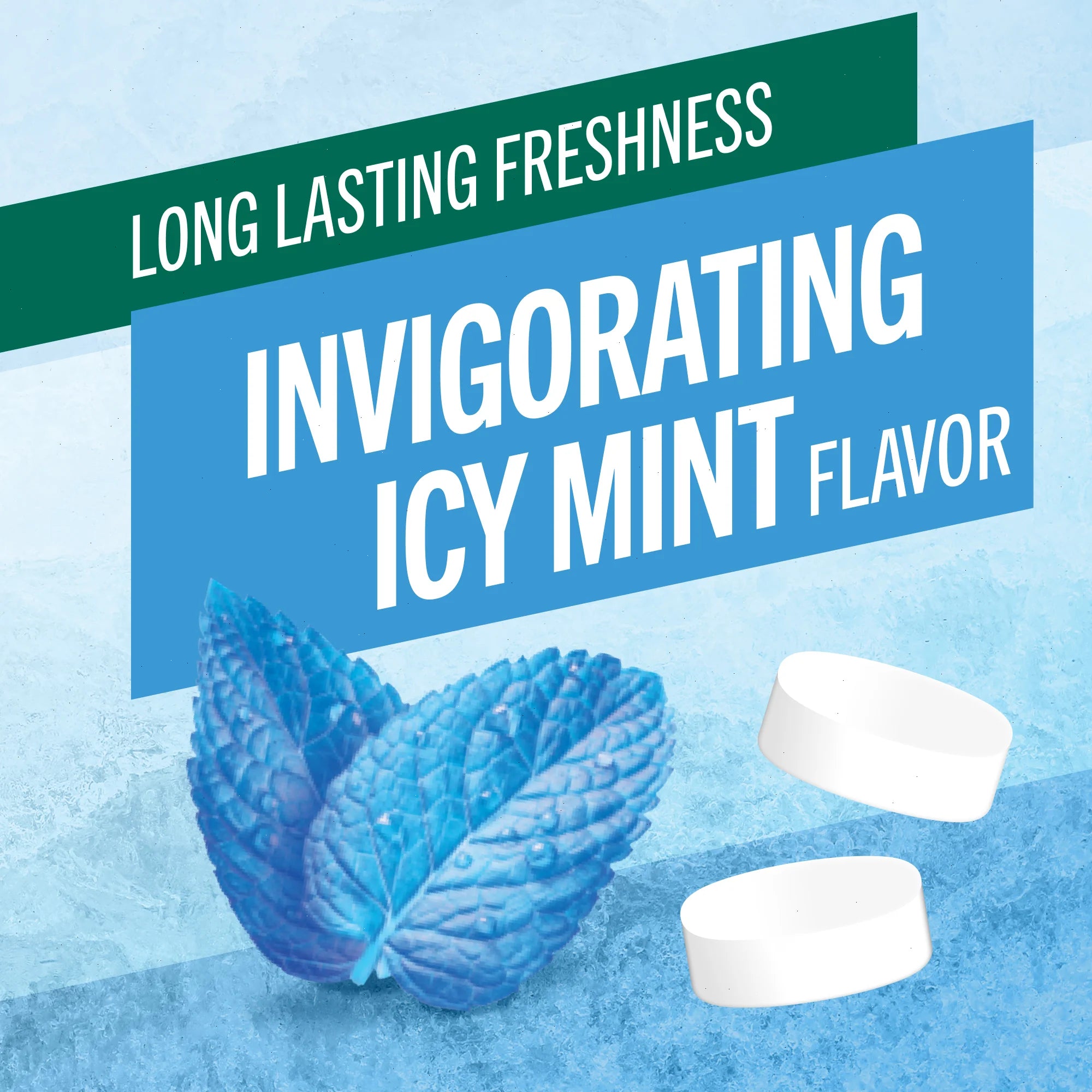 Chewing Gum, Invigorating Icy Mint Flavor - View 4