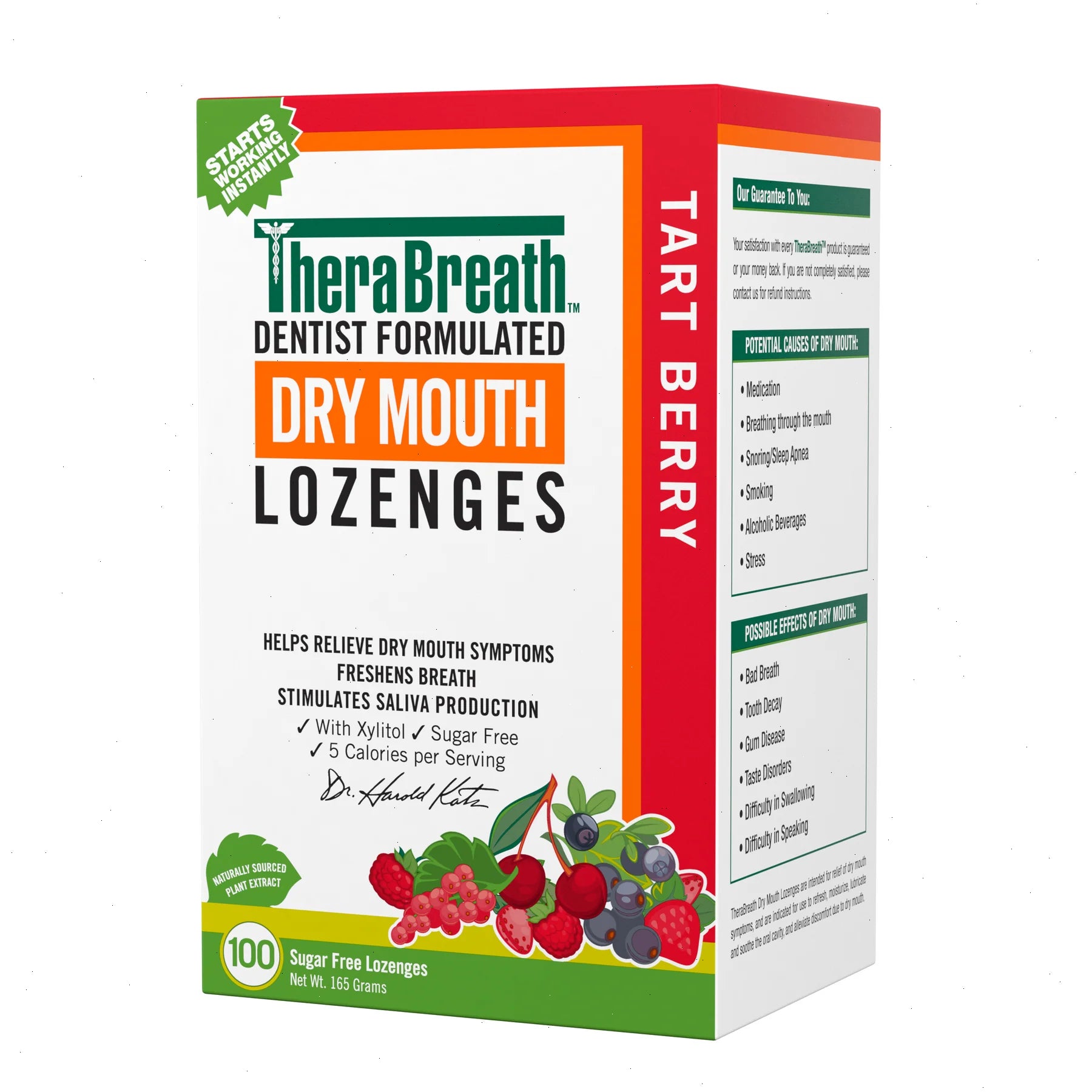 Dry Mouth Lozenges - Tart Berry - View 4
