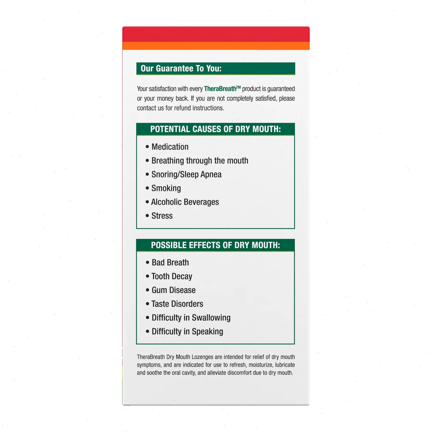 Dry Mouth Lozenges - Tart Berry - View 5