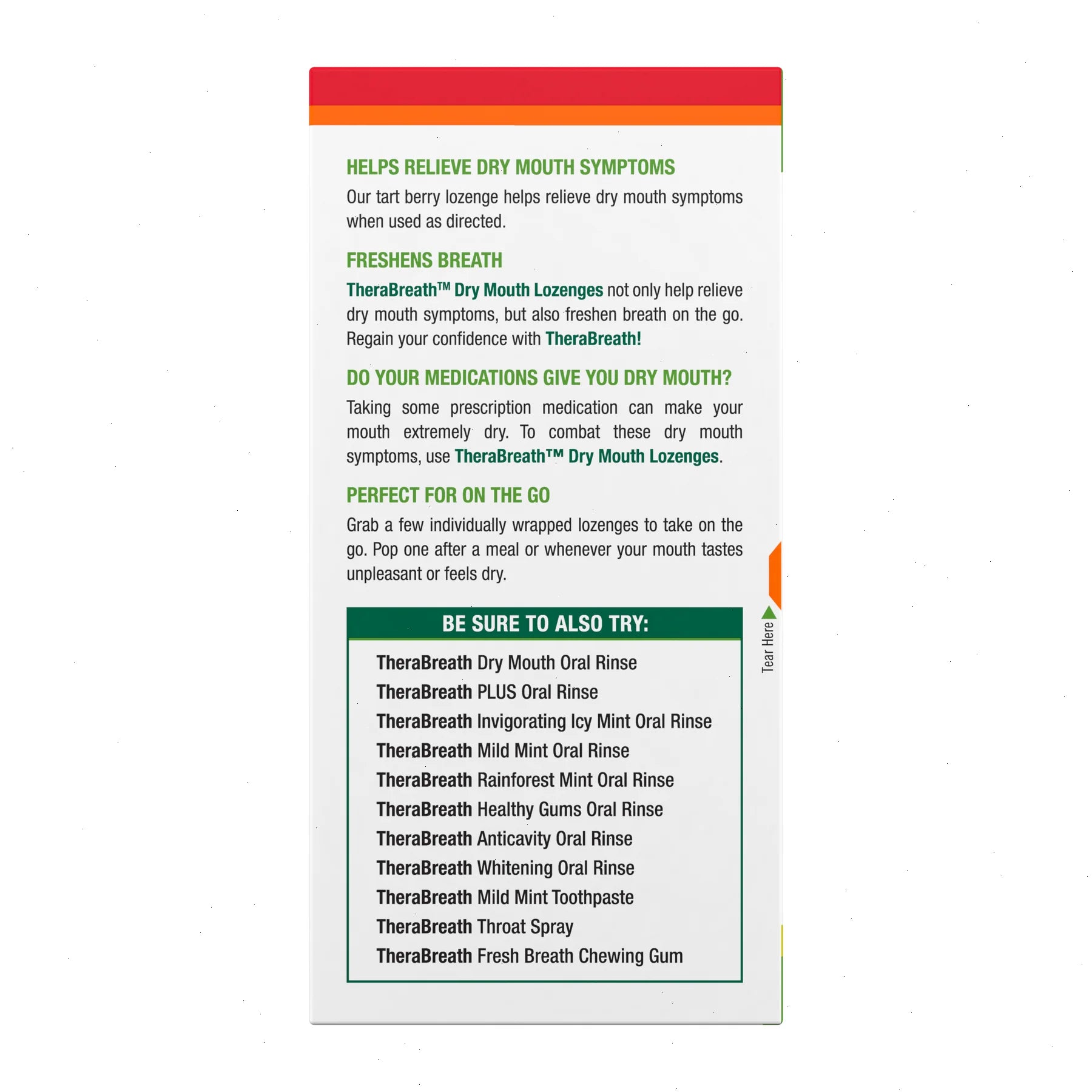 Dry Mouth Lozenges - Tart Berry - View 6