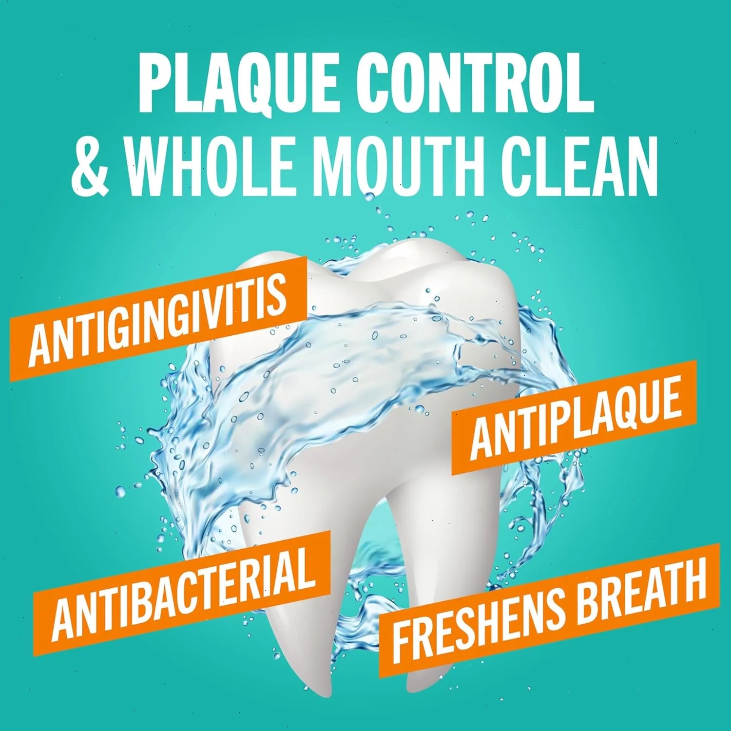 Plaque Control Pre-Brush Oral Rinse - Refreshing Mint Flavor - View 4