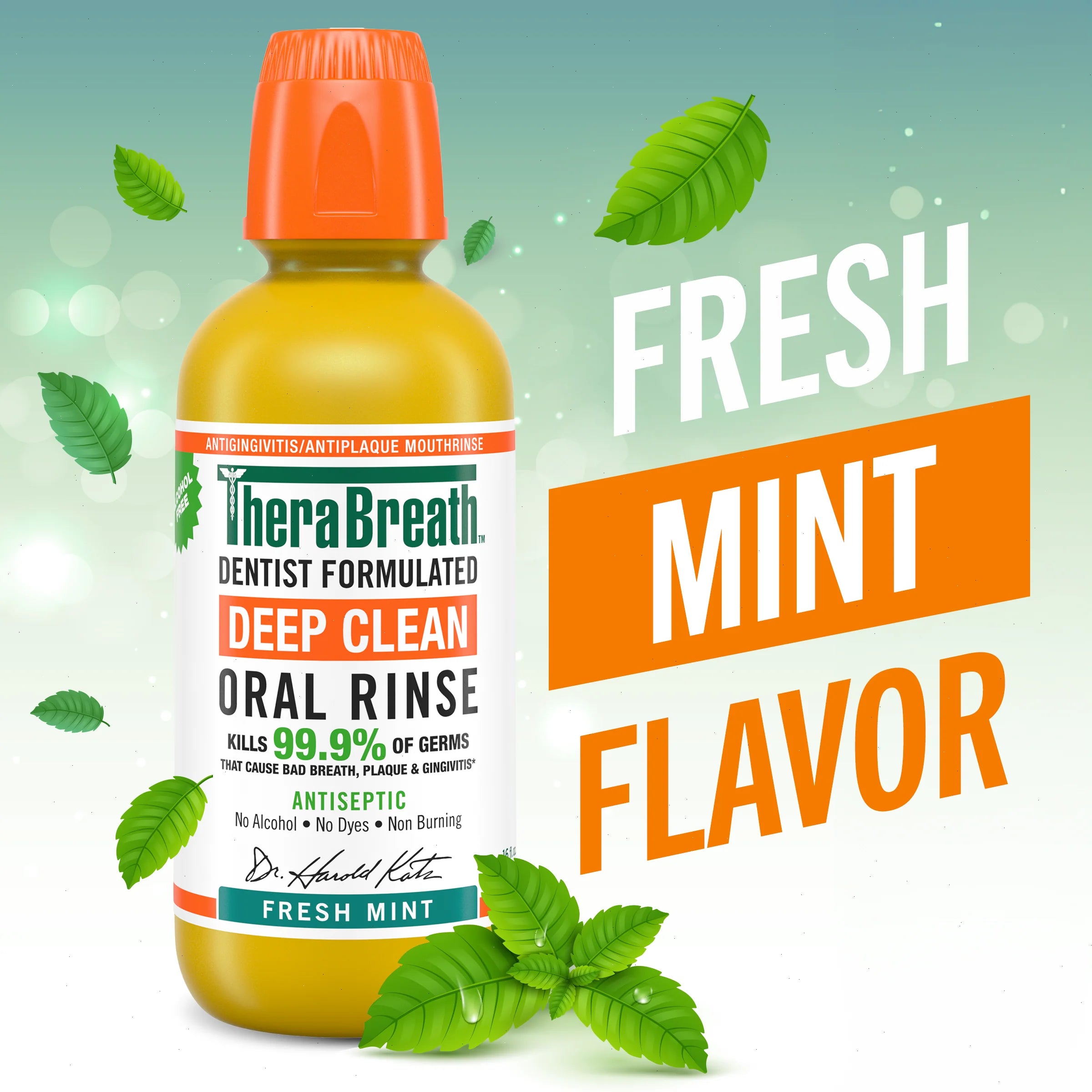 Deep Clean Oral Rinse - Fresh Mint - View 2