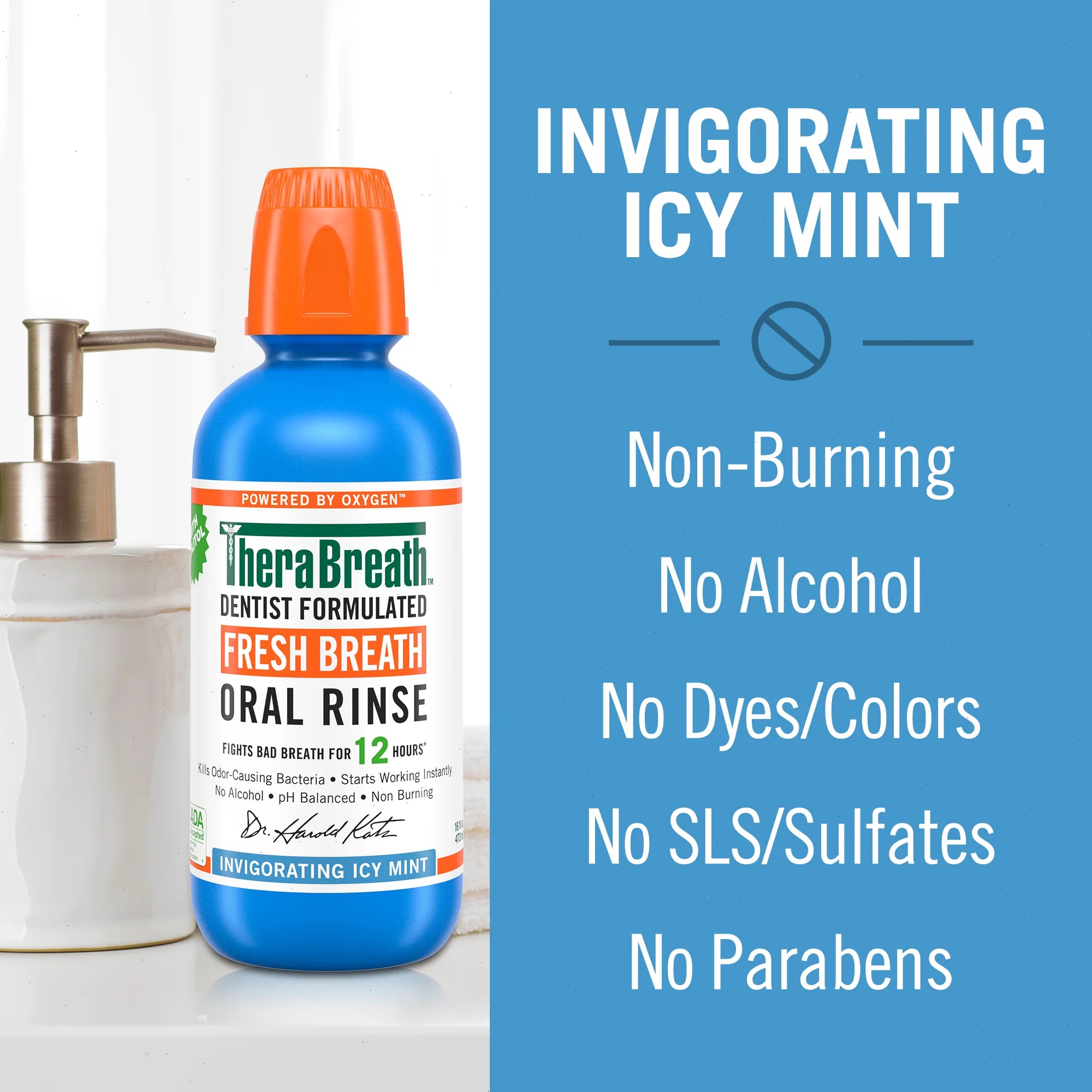 Fresh Breath Oral Rinse - Invigorating Icy Mint - View 2