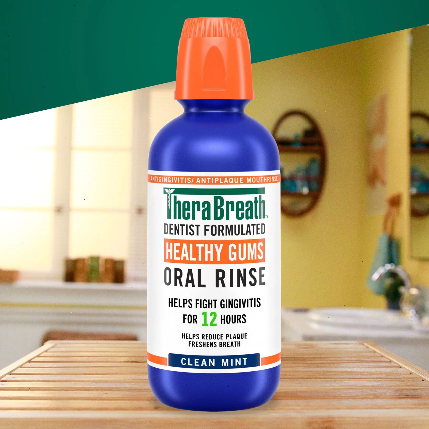 Healthy Gums Oral Rinse w/ Added CPC - Clean Mint - View 2