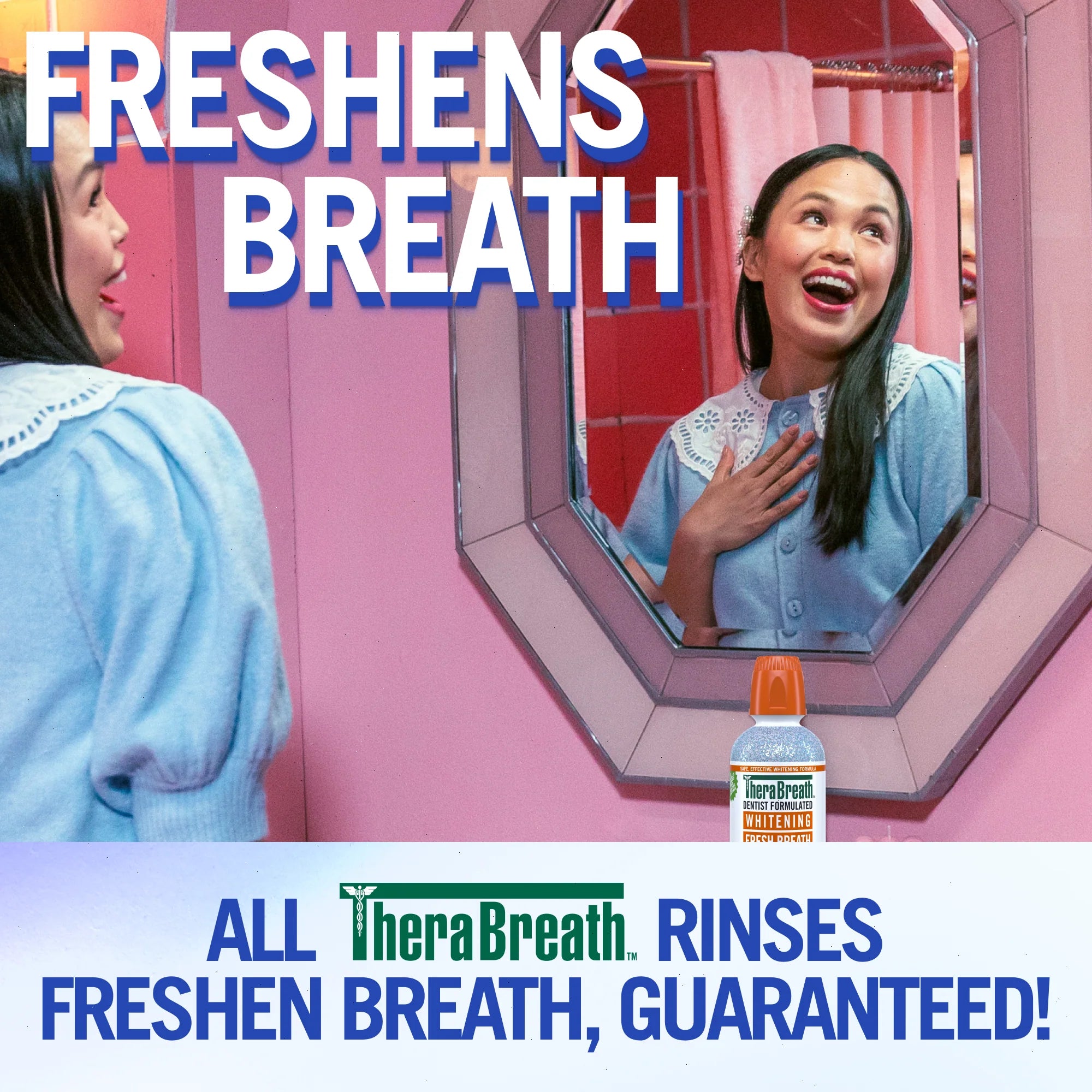 Whitening Fresh Breath Oral Rinse - Dazzling Mint - View 4