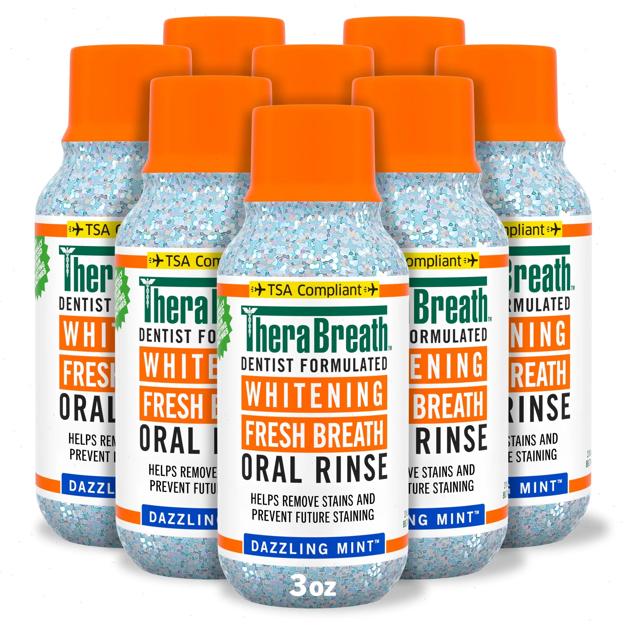 Whitening Fresh Breath Oral Rinse - Dazzling Mint - View 6