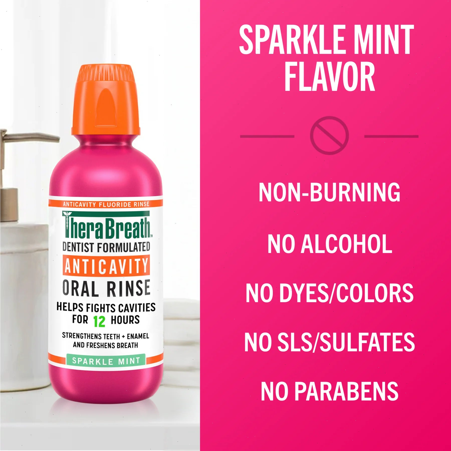 Anticavity Oral Rinse - Sparkle Mint - View 5